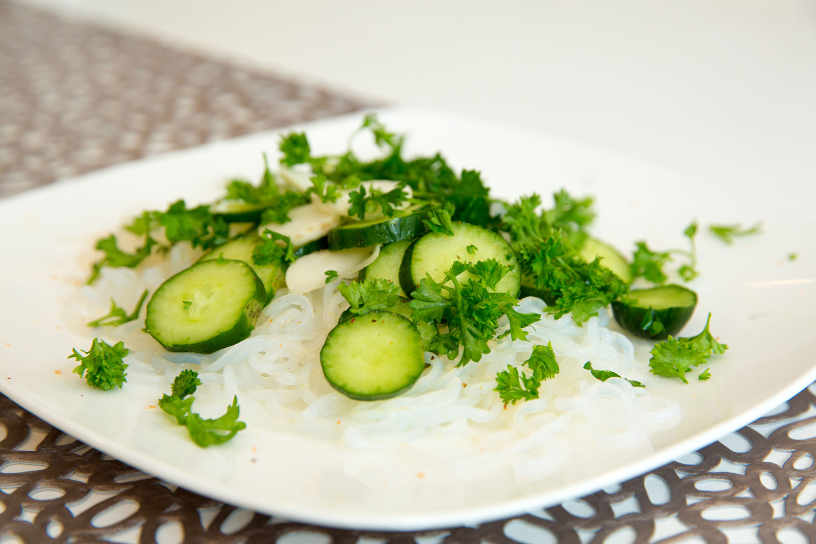 Zero calorie Yam Noodles with Coconut Oil and …